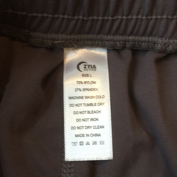 Zyia Gray Everywhere Pants Size Large - Picture 9 of 9